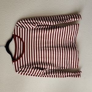 Madewell Northside Long-Sleeve Vintage Tee in Driggs Stripe